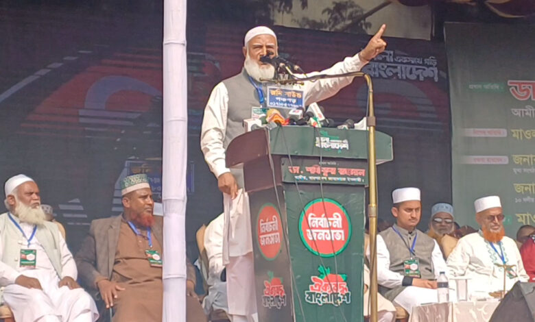 উত্তরবঙ্গকে ইচ্ছাকৃতভাবে পিছিয়ে রাখা হয়েছে : শফিকুর রহমান